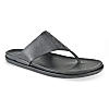 Regal Black Men Leather Sandals