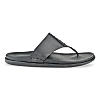 Regal Black Men Leather Sandals