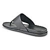 Regal Black Men Leather Sandals