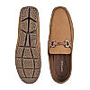 Imperio Chikoo Men Suede Leather Buckled Loafers