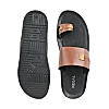 Regal Tan Men Casual One Toe Leather Sandals