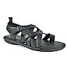 Regal Black Men Strappy Casual Sandals