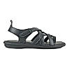 Regal Black Men Strappy Casual Sandals