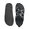 Regal Black Men Strappy Casual Sandals