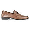 Imperio Tan Men Buckled Leather Slip Ons