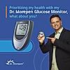 Dr. Morepen GlucoOne Blood Glucose Monitor Model BG-03 with 25 Strips