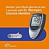 Dr. Morepen GlucoOne Blood Glucose Monitor Model BG-03 with 25 Strips