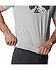 Columbia Men Grey Zero Rules Short Sleeve Graphic Shirt