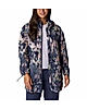 Columbia Women Blue Parkette Long Wind Jacket
