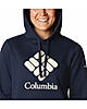 Columbia Women Blue Columbia Trek Graphic Hoodie