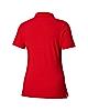 Columbia Women Red Cascade Range Solid Polo