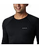 Columbia Men Black Heavyweight Stretch Long Sleeve Top Thermal Wear (Anti-odor Baselayer)