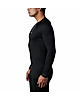 Columbia Men Black Heavyweight Stretch Long Sleeve Top Thermal Wear (Anti-odor Baselayer)
