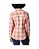 Columbia Women Red Claudia Ridge LS Shirt