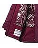 Columbia Youth Girls Red Suttle Mountain Long Insulated Jacket For Kids