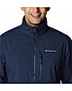 Columbia Men Blue Cruiser Valley Softshell Jacket