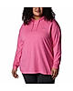 Columbia Women Red Sun Trek Hooded Pullover