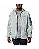 Columbia Men Green Tall Heights Hooded Softshell