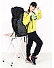 Adventuras Women YELLOW SPUR CREW SWEATSHIRT