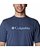 Columbia Men Blue CSC Basic Logo Short Sleeve