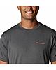 Columbia Men Black Tech Trail Graphic Tee