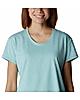 Columbia Women Green Sun Trek SS Tee