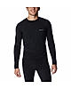Columbia Men Black Midweight Stretch Long Sleeve Top Thermal Wear (Anti-odor Baselayer)