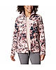 Columbia Women Red Fast Trek Printed Jkt