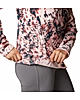 Columbia Women Red Fast Trek Printed Jkt