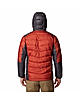 Columbia Men Orange Labyrinth Loop Hooded Jacket