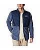 Columbia Men Blue Basin Butte Fleece Full Zip