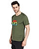 Adventuras Men Green LE PASS PRINTED TEE