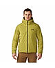 Mountain Hardwear Men Green Stretch Ozonic Insulated Jacket
