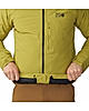 Mountain Hardwear Men Green Stretch Ozonic Insulated Jacket