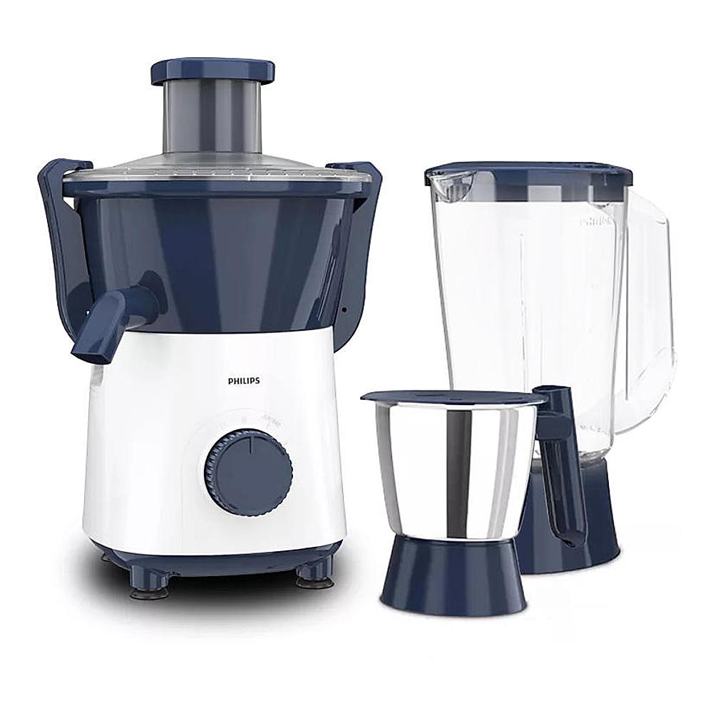 Philips Daily Collection Juicer Mixer Grinder with 2 jars 500 Watts HL7567 01