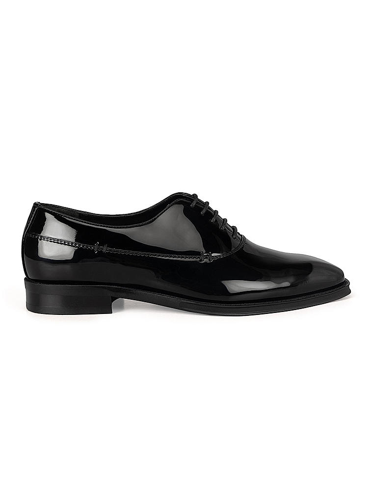 Black Patent Leather Lace Ups