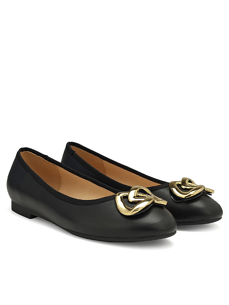 Black Ballerina Flats