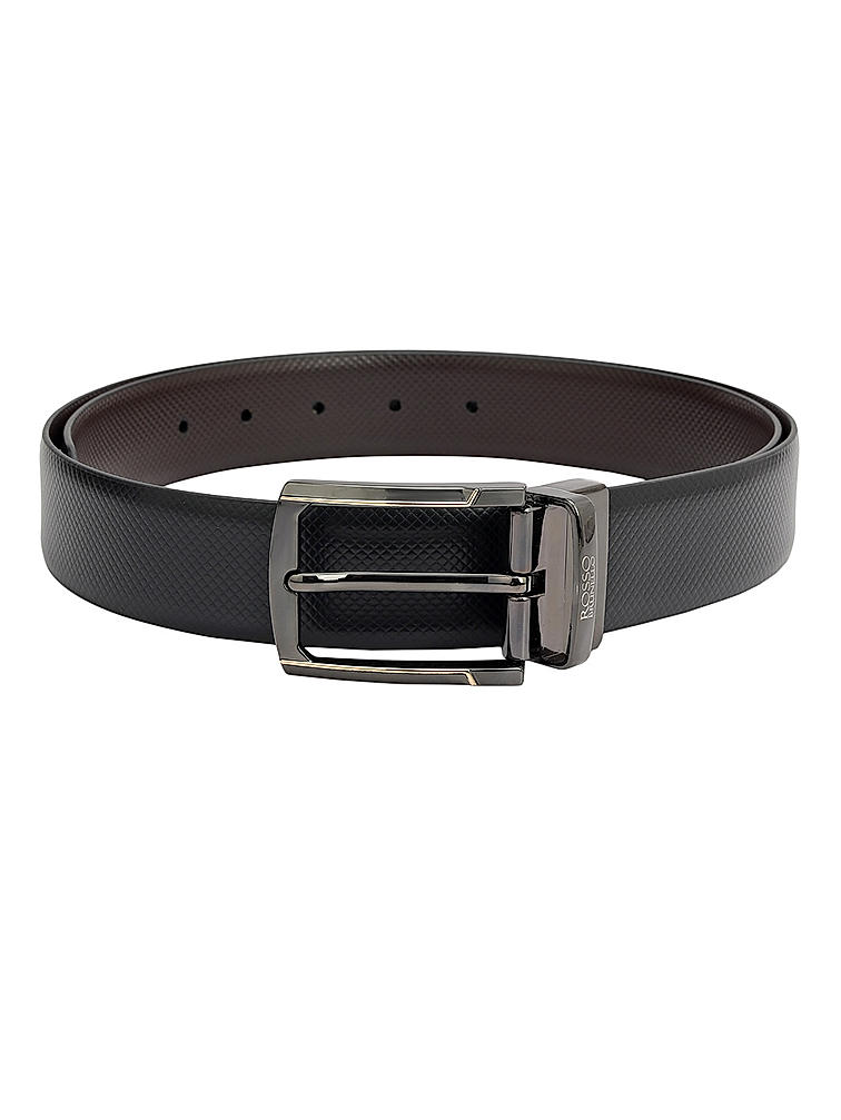 Black and Brown Reversible Men's Belt