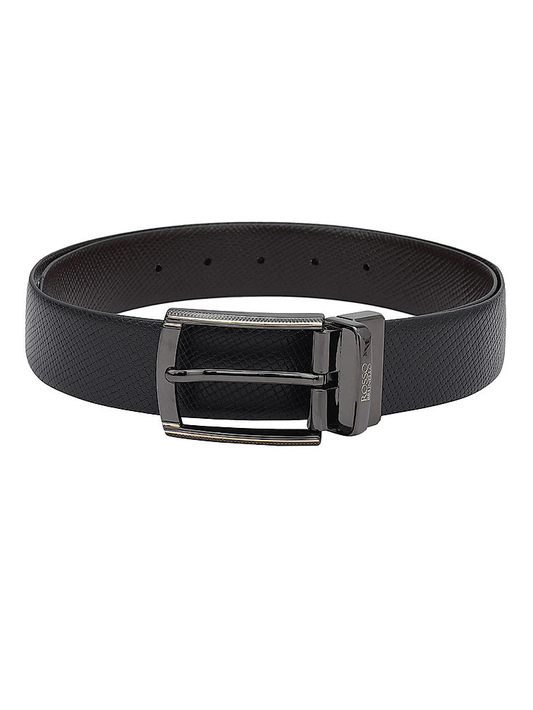 Black and Brown Reversible Men' Belt