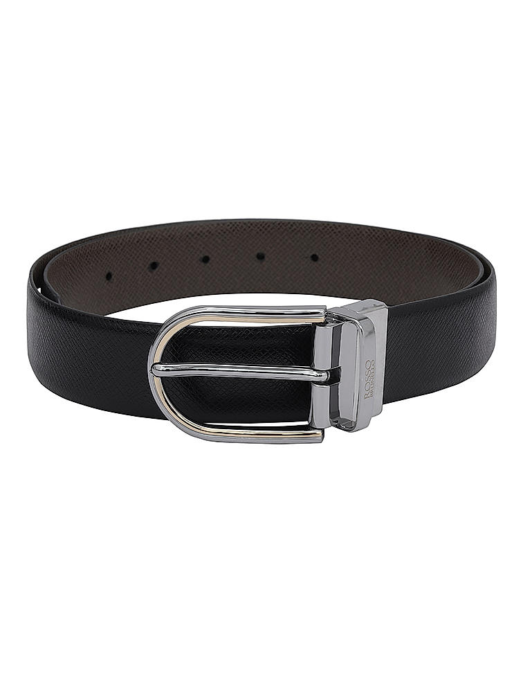 Black and Brown Reversible Men' Belt