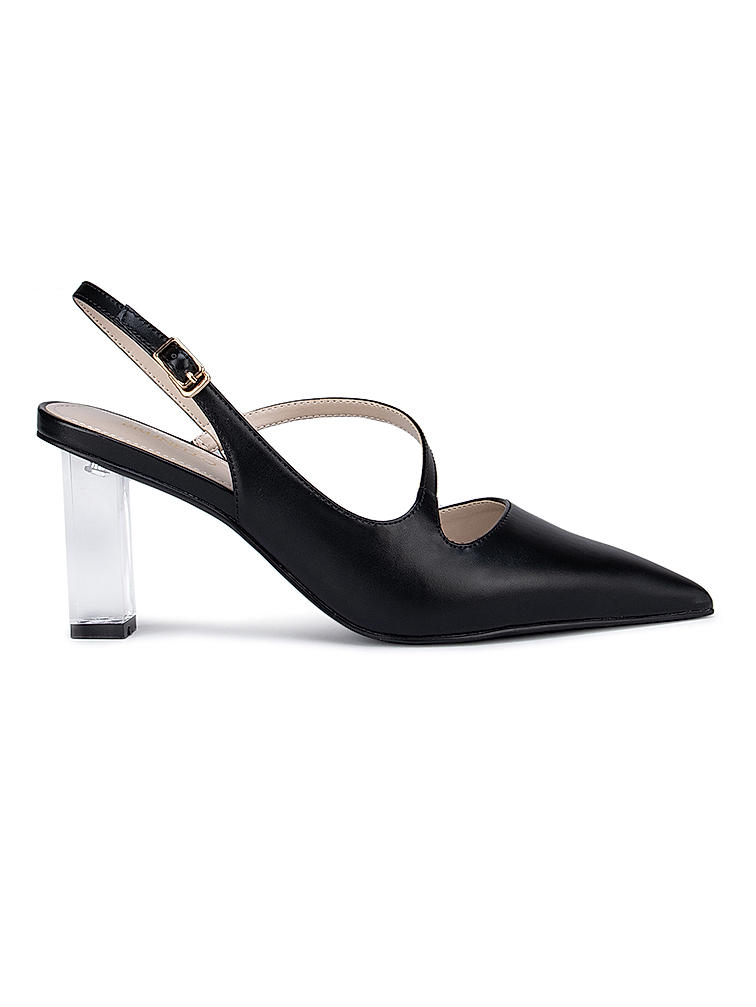 Black Pointed Toe Heels