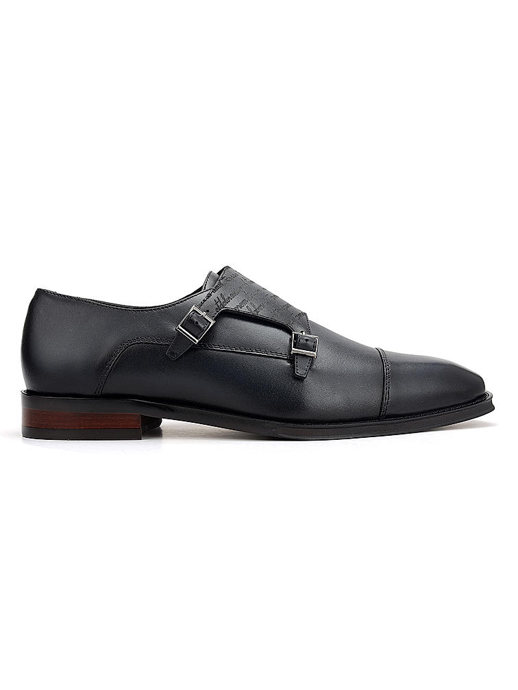 Blue Signato Monk Straps