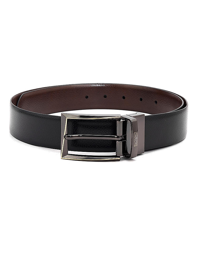 Black and Brown Reversible Men's Belt