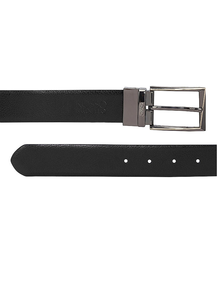 Black and Brown Reversible Men's Belt