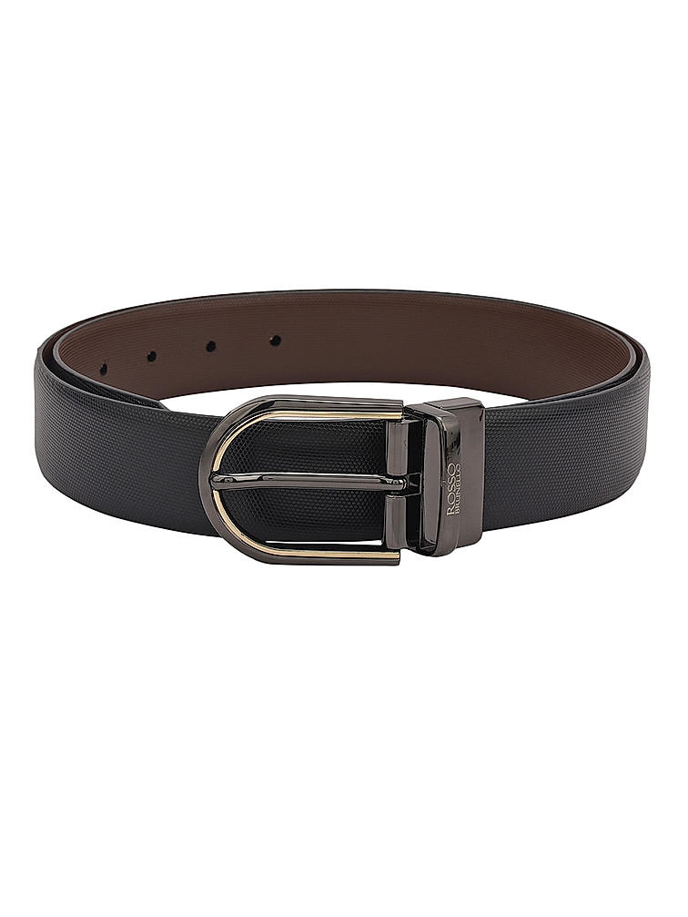 Black and Brown Reversible Men's Belt