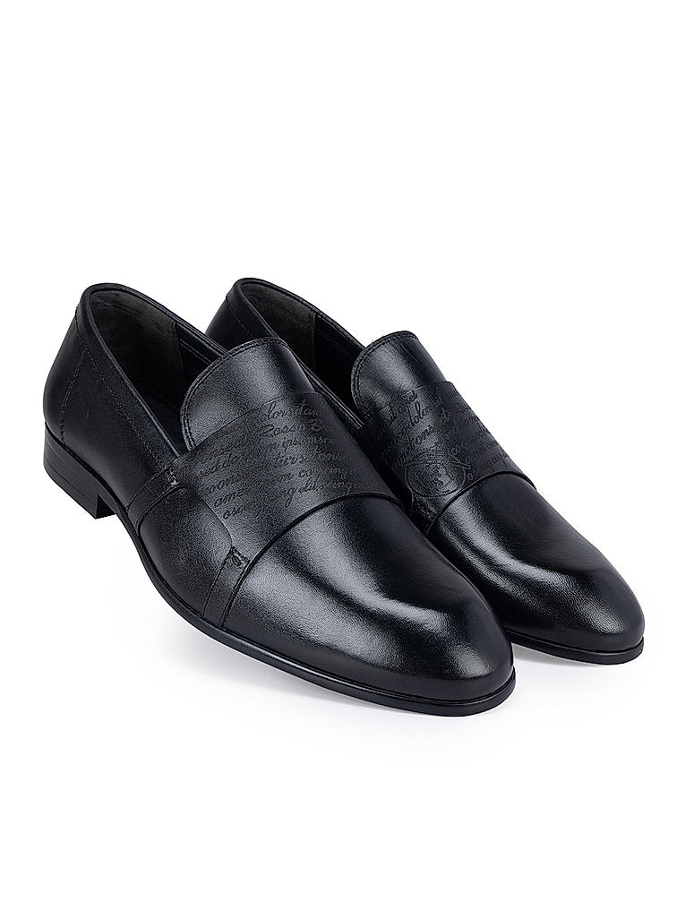 Black Signato Monk Straps