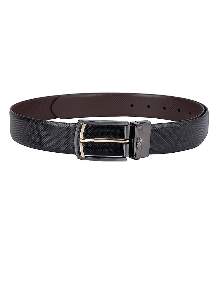 Black & Brown Reversible Men's Belt