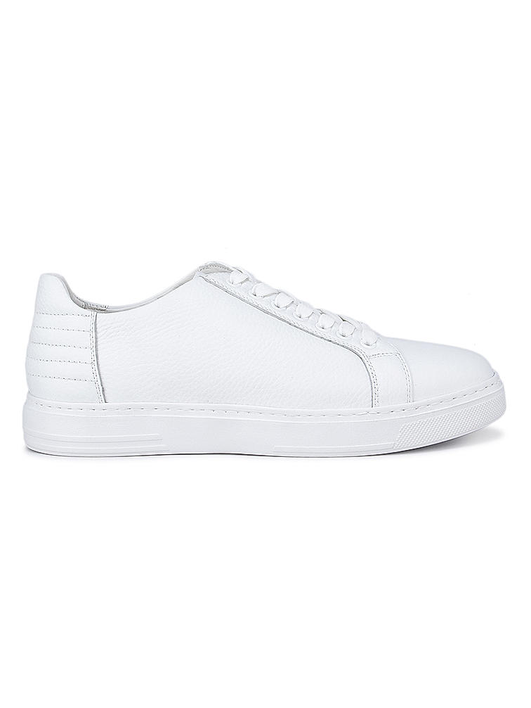 White Leather Sneakers