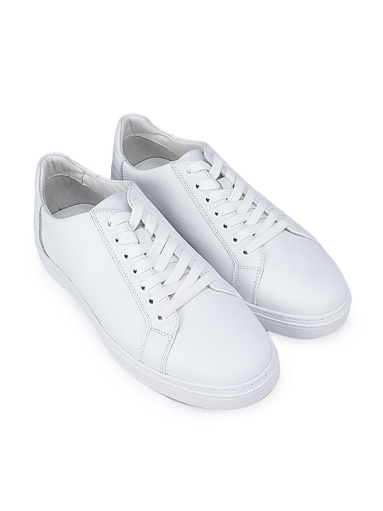 White Leather Sneakers