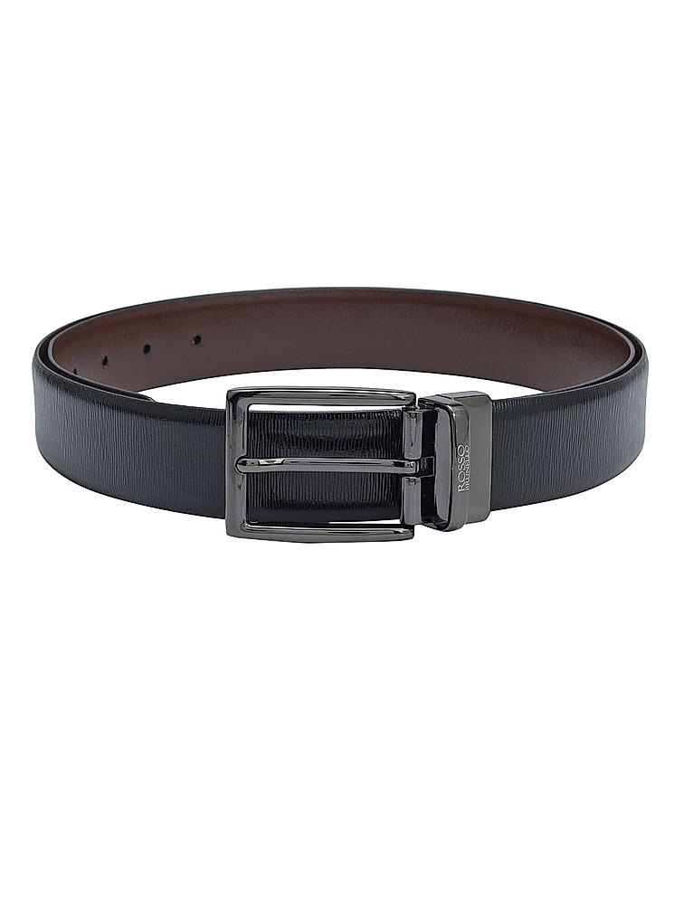 Black and Brown Reversible Men's Belt